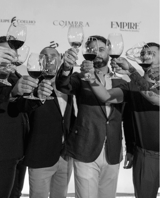 Experiência com vinho premium